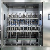 Équipement de remplissage industriel à piston, entièrement automatique, adapté aux boissons, à l'huile de cuisson, au sirop et à l'alcool, personnalisation OEM ODM