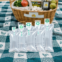 Sac rétractable transparent de haute qualité imprimé personnalisé pour crème glacée Popsicle lait et huile d'olive en plastique PE