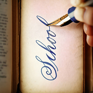 MAJOHN 6# High Quality Stainless Steel Flexible Calligraphy Fountain Pen Nibs English Roundhand ER <strong>Engrosser</strong> Script ES - Product Image 6