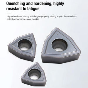 Revêtement Balsch de haute qualité Profil de rainure <span class=keywords><strong>Dulong</strong></span>/Sumitomo Inserts en carbure de forage en U WCMT03/04/05/06/08 pour acier inoxydable - Product Image 3