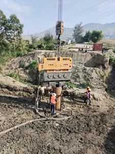 ANTENG Macchina per Palificazione Vibrante Montata su Gru con Pompa Idraulica ad Alta Efficienza, Motore e Cuscinetti - Product Image 4