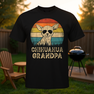 T-shirt vintage pour les amoureux des chiens Chihuahua, pour la fête des pères - Product Image 3