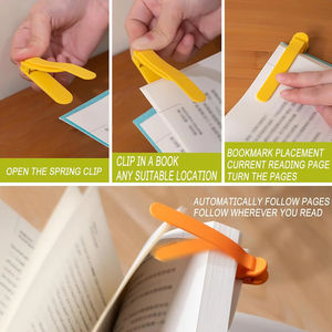 Marcapáginas inteligente de silicona, accesorios de libros <span class=keywords><strong>para</strong></span> amantes de la lectura, lectores, seguidores automáticos <span class=keywords><strong>para</strong></span> pasar las páginas - Product Image 2