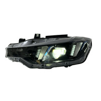 Accessoires automobiles SJC, phares LED pour BMW Série 3 F30 F31 F35 2013-2019, style yeux de serpent, phare bicolore, plug and play