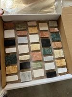 Mosaïque de carreaux de marbre multicolores Honed Scarpa pour les sols et les murs intérieurs des villas et des hôtels