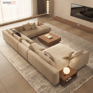 <span class=keywords><strong>Divano</strong></span> Componibile di Lusso Italiano a Forma di U, <span class=keywords><strong>Design</strong></span> Moderno per Arredamento Soggiorno - Product Image 4