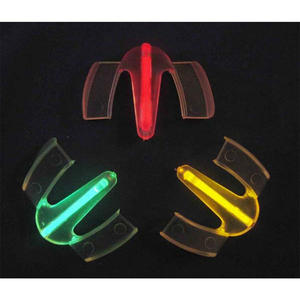 Embout buccal clignotant à LED Protège-dents clignotant Fournitures de fête Glow Tooth Funny LED Light Halloween Brace - Product Image 2