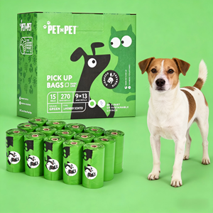 Distributeur de sacs à déjections pour reptiles, personnalisé, imprimé, écologique, en plastique, classique, lavande, mains libres, anti-odeur, pour animaux de compagnie, vente en gros - Product Image 1