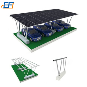 Năng lượng mặt trời điện carport năng lượng mặt trời carport không thấm nước bộ hoàn chỉnh năng lượng mặt trời carport xuất khẩu gắn kết hệ thống - Product Image 2
