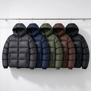 Chaqueta <span class=keywords><strong>de</strong></span> <span class=keywords><strong>Plumón</strong></span> con Capucha para Hombre, Abrigo Aislante Cálido <span class=keywords><strong>de</strong></span> Invierno, Repelente al Agua, Acolchado para Exteriores, Logotipo Personalizado, OEM, Venta al Por Mayor, MOQ Bajo - Product Image 5