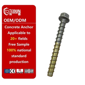 Anclaje de tornillo de cabeza hexagonal de acero galvanizado ETA M8/M10/M12/M14/M16/M20 para fijación a hormigón y mampostería - Product Image 4