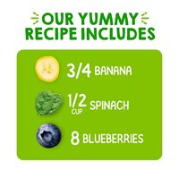 Happy Tot Organische Fase 4 Babyvoeding 4 Ounce Glutenvrije Veganistische Snackzakjes Super Buiken Fruit Vegetarische Puree Bananenspinazie