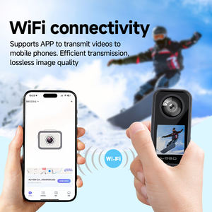 Telecamera corpo 4K diretta in fabbrica anteriore e posteriore 4K registrazione grandangolare 130 ° Design senza energia per corrieri e sicurezza - Product Image 6