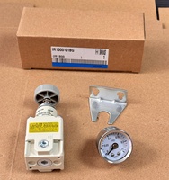 Régulateur de pression pneumatique de précision IR1000-01BG, vanne de réduction de pression d'air, régulateur d'air comprimé avec manomètre et support de montage