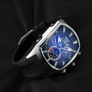 Relojes de Lujo para Hombre con Movimiento <span class=keywords><strong>Seagull</strong></span>, Reloj de Pulsera Automático Mecánico Multifuncional de Acero Inoxidable Resistente al Agua - Product Image 3