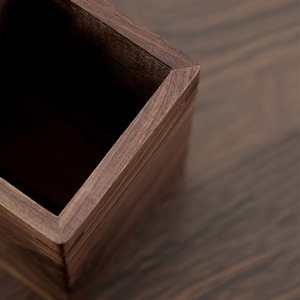 Rắn Gỗ Bút Chủ Công Suất Lớn Bàn Tổ Chức Sang Trọng Phong Cách Bằng Gỗ Bút Chì Cup Sáng Tạo Đa Chức Năng Máy Tính Để Bàn Hộp Lưu Trữ - Product Image 6