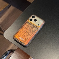 Nouvelle Tendance Coque de Téléphone IMD avec Grande Fenêtre de Visualisation pour iPhone 18 Pro Max 17 16 15, Motif Caméléon Léopard Style Ins