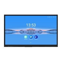86 Inch Concurrerende Prijs 4K Interactieve Flatpanel Smartboard Voor Scholen Die Trainingsbijeenkomst Onderwijzen