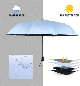 Nouvelle Tendance Parapluie Pliant Automatique Compact Anti-UV Imperméable Personnalisé Pas Cher pour Promotion en Gros - Product Image 3