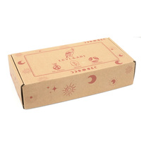 Boîte d'emballage pour casquette de baseball pliable à impression personnalisée Boîte en papier pour chapeau d'enfant Boîtes d'emballage pour cadeaux de Noël