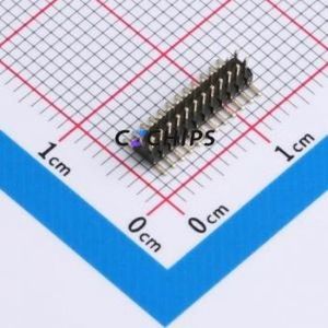 BX-PZ1.0-2-12PWZ Pin Header SMD,P=1mm Connector ( Pin Structure: 2x12P )( Pitch: 1mm )( Row Spacing: 1mm ) - Product Image 1