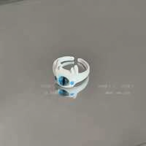 Vendita calda Trending moda regolabile anelli da Cocktail per ragazze teschio corona gioielli con apertura di un formato - Product Image 1