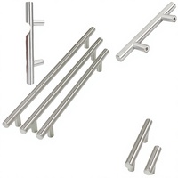 Poignée de tiroir en aluminium pour meubles de cuisine d'hôtel moderne, profilé OEM, pour armoire, commode, placard
