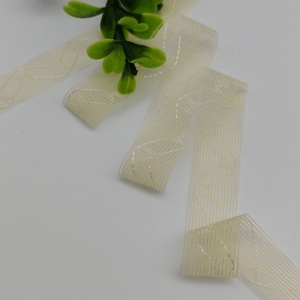 16mm Width Eco-Friendly Non-Elastic Waistband <b>Webbing</b> With LOGO Non-Elastic <b>Webbing</b> Ribbon Strap for Decor Sewing Nylon Band - Product Image 3