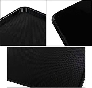 Bandeja de Servir de Melamina Blanca o Negra, Moderna, Resistente y Saludable, Rectangular, en Varios Tamaños, al por Mayor - Product Image 4