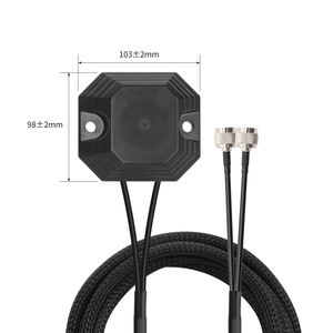 Antena de cubierta de alcantarilla inteligente resistente al agua duradera Cable RG174 Antena compacta 2 en 1 de 103x98mm para cubiertas de alcantarilla a prueba de explosiones - Product Image 2