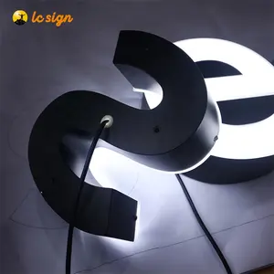 LED Frontlit 사업 로고 편지 표시 널 호텔을 위한 3D 아크릴 편지 Signage