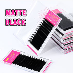 Ciglia Finte All'Ingrosso 6-25mm 0.03 0.05 0.07 C CC D DD Nero Opaco, Logo Personalizzato, Vegane, Cruelty-Free, Fibra PBT Coreana Lc Bc - Product Image 6