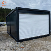 Panneau sandwich préfabriqué Maison de conteneur Structure en acier modulaire Conteneur portable Stockage d'outils de garage de voiture facile