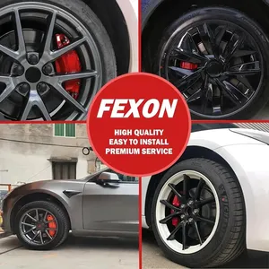 Copri Pinze Freno per Tesla Model Y Juniper 2025 2026 RWD e Model Y 2024 RWD, Set da 4 Pezzi, Prodotti a Berlino - Product Image 6