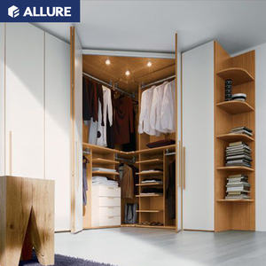 Allure-Muestra de laminado abierto, acrílico coreano, diseño de muebles de armario de 4 puertas para dormitorio - Product Image 3