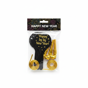 7,5 \ "Golden Pink Año Nuevo Air Blaster 144PK(6)/CS Party Popper & Spray - Product Image 2