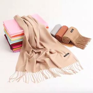 I-0491 Bufanda de Invierno para Mujer, Cálida y Acogedora, con Logotipo Personalizado, Estilo Pashmina - Product Image 4