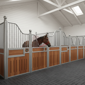 高速設置移動可能馬安定経済的プレハブシェルター屋外ホースファーム - Product Image 3