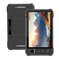 Tablette robuste avec lecteur d'empreintes digitales 8 Go + 256 Go, étanche, réseau 4G 5G, tablette industrielle Android 10 pouces, biométrique FAP30