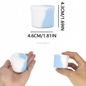 Merrycoo <b>Slime</b> Suppliers Hot Selling Playdough Crystal Clear Gradient Transparent Crystal Mud Non-Stick Fluffy <b>Slime</b> for Ages - Product Image 4