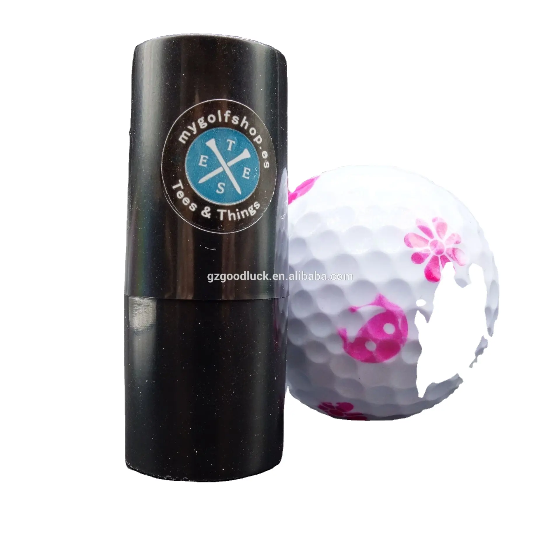 Stempel Bola Golf Desain Kustom Cepat Kering/Cap Bola Golf Stempel Otomatis Inked