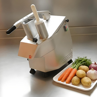 Machine à couper les légumes multifonctionnelle, trancheuse, hachoir et coupe-dés à oignons et pommes de terre, avec 8 lames, pour la préparation en cuisine de restaurant