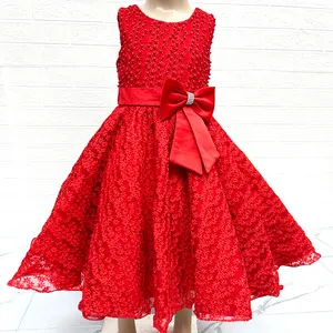 Robe de soirée pas chère pour enfants Robes de princesse pour enfants Robes d'anniversaire pour enfants