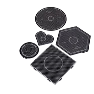 Hama Board in plastica trasparente Perler perline forato accessorio 2.6mm quadratina da stiro fusibile perline per età 5-7 anni - Product Image 1