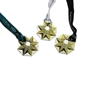 Factory Custom 3D Mountain Shape Mount Fuji <b>Running</b> Medals Customized Medals with Ribbon - Product Image 2