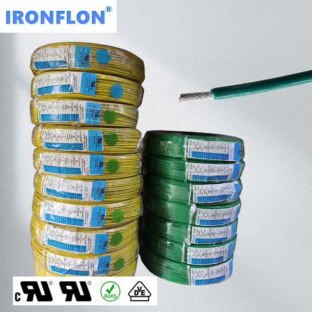 Tin Plated Stranded Copper Wire Electrical High Temperature Resistant FEP Automotive Wire UL1330 12AWG