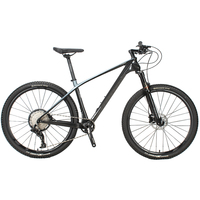 Juego de ruedas ligeras para adultos baratas al por mayor, manillar de aleación de 12 velocidades, bicicleta de montaña para jóvenes
