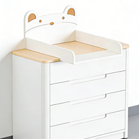 Table à langer en bois Montessori personnalisable pour la crèche, la garderie, l'école maternelle, la chambre d'enfant, les soins du bébé