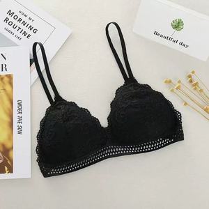 Soutien-gorge d'été en dentelle pour femme, ajustable, sexy, à bonnets triangulaires - Product Image 6