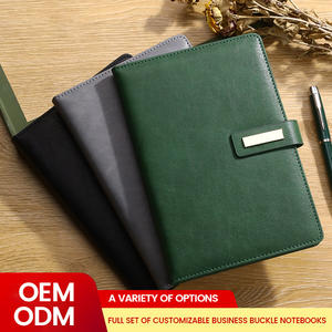 Taccuino personalizzabile in vera pelle di colore puro per regali ed eventi aziendali - Product Image 3